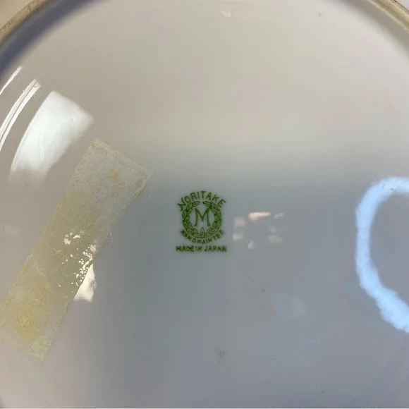 Noritake Hand Painted 8.5”Plate Decor Pink Roses Gold Rim Japan - Picture 6 of 8